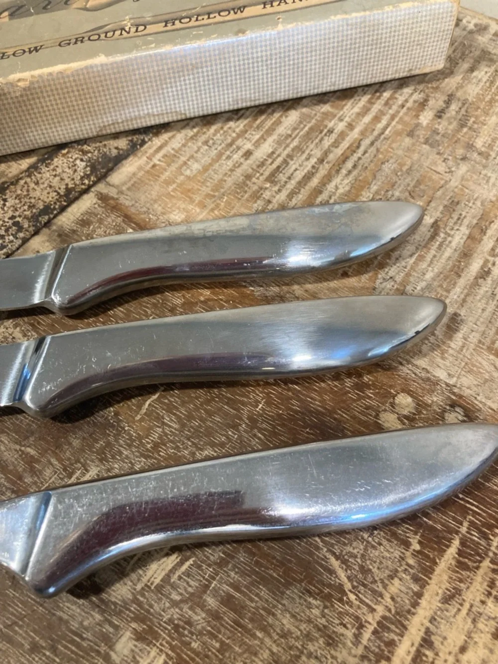 Retro 3-Piece Carving Set - Stainless Steel - Japan